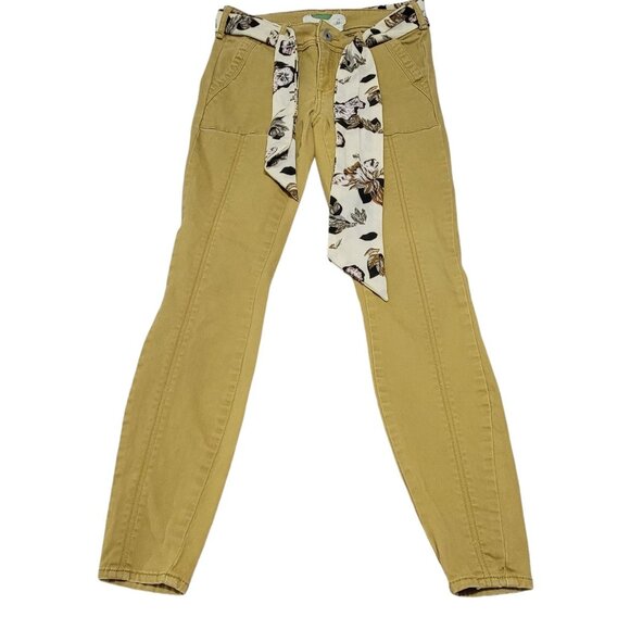 AG Adriano Goldschmied Gray Purple Anthropologie Yellow Women Jeans Lot of 3 25R - Picture 3 of 12